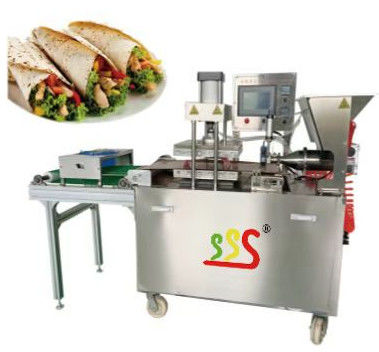 304 Stainless Steel Tortilla Production Line BP350 with Delta Control System for 200-300 Pieces per hour
