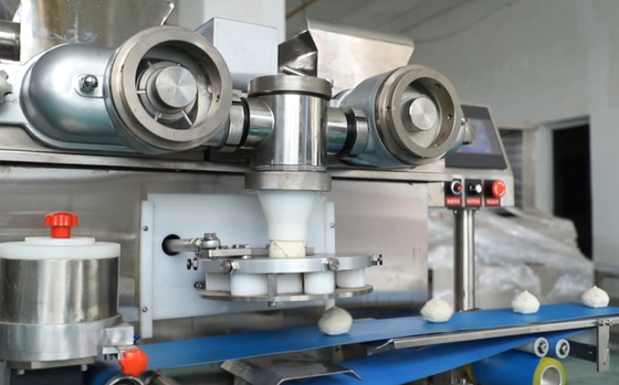Stuffed Food Cake Auto Arranging Machine Encrusting