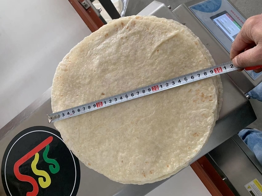Fully Automatic Easy Operation Tortilla Production Line / Dough Making With 10 Inch Diameter Output