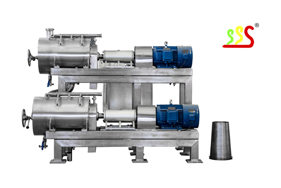 Stainless Steel Food Grade Mango Juice Peeling Processing Line 300 - 500/h