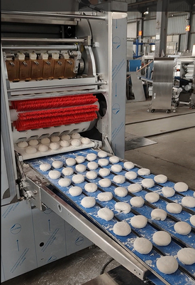 ±2 Gram Dough Accuracy Dough Rounder Making Machine With Highly Accurate PLC Control System