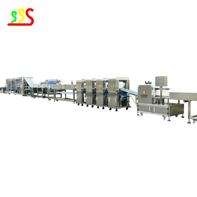 Automatic Capacity 10 Inch Tortillas Production Line with Delta PLC and Schneider Electric