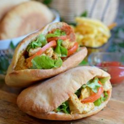 Fully Automatic Pita Bread , Paratha Production Line With 55cm Paratha Line