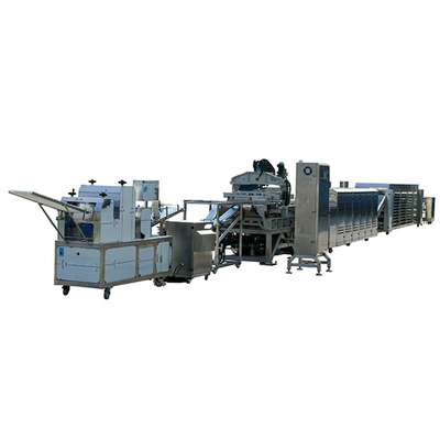 Fully Automatic Pita Bread , Paratha Production Line With 55cm Paratha Line
