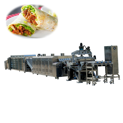 Automatic Electric Tortilla Making Machine With PLC PC Computer Control
