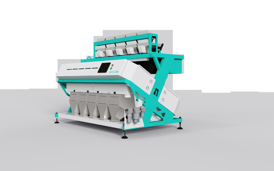 fully automatic high intelligence 5 chute  Color Sorter Machine for maize/corn/ wheat/rice /beans/grains