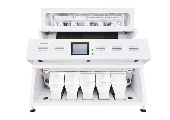 fully automatic high intelligence 5 chute  Color Sorter Machine for maize/corn/ wheat/rice /beans/grains