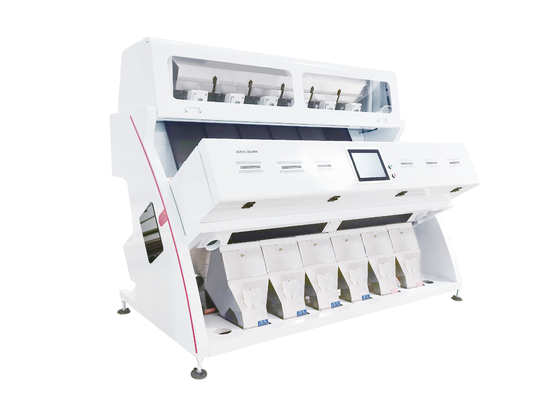 SSS high effect  high output 6 chute  Color Sorter Machine for maize/corn/ wheat/rice /beans/grains product line