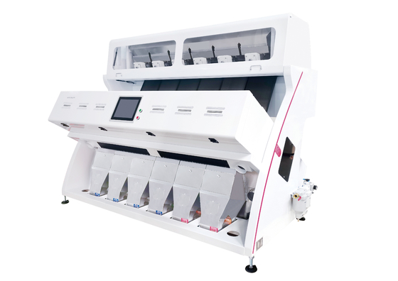 SSS low price high output 6 chute  Color Sorter Machine for maize/corn/ wheat/rice /beans/grains process line