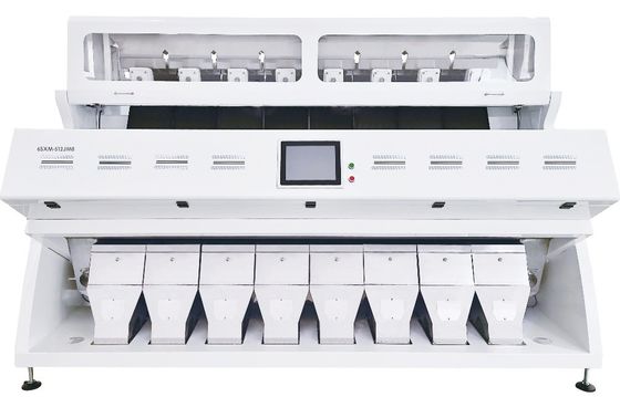 SSS 6 Chute 384 Channel High Output Color Sorter Machine for Grains with 5-6ton/hour Capacity