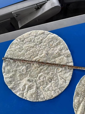 Small Automatic Tortilla Making Machine Gas Oven 1400pcs per hour
