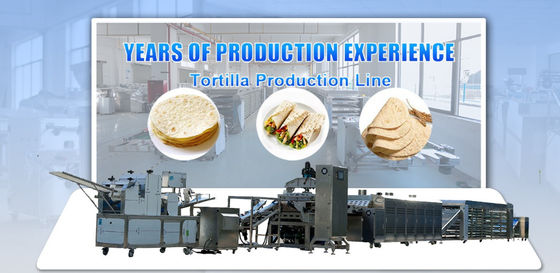 Exceptional Automatic Tortilla Machine BP-450 with 700-3000pcs/Hour Capacity