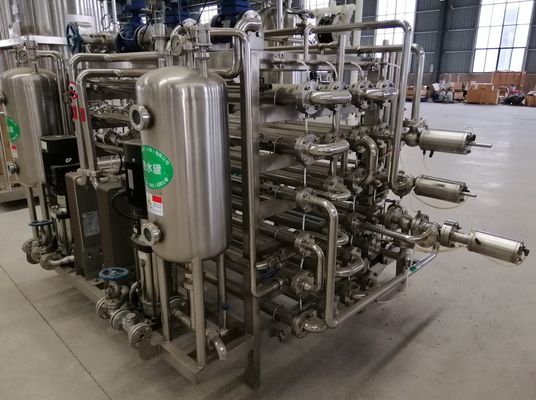2t/H Röhrenart UHT-Sterilisator-Maschine für Frucht Juice Line