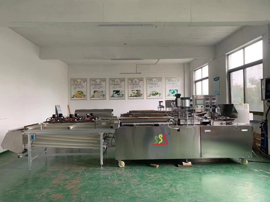 Plc Control System Full Automatic Tortilla Production Line With Labeling Machine