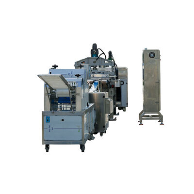 10-12 Zoll Durchmesser 304 Edelstahl Tortilla-Produktionslinie mit 200-300 Stück/h Kapazität