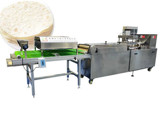 Supermarket 21kw Automatic Tortilla Making Machine Silver Color