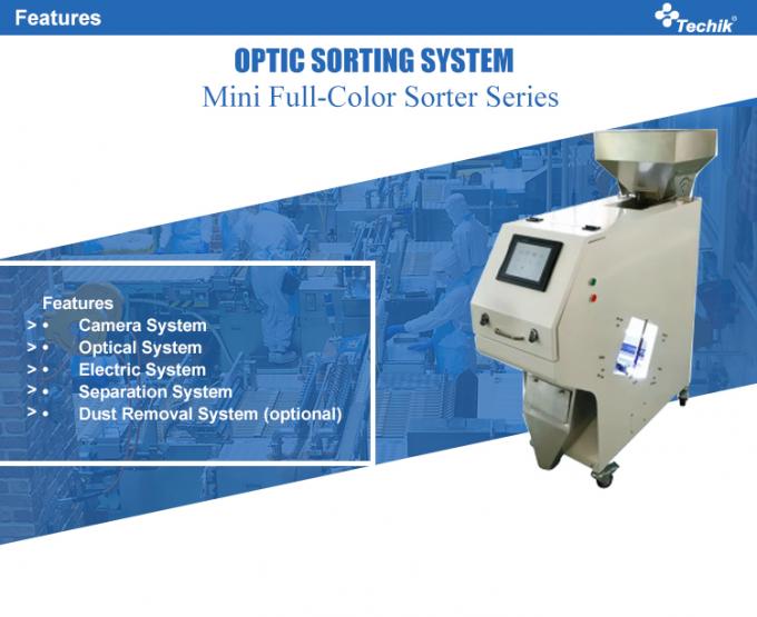 Mini-Reis- / Kaffeebohnen- / Getreidefarb-Sortiermaschine für afrikanische Märkte 1