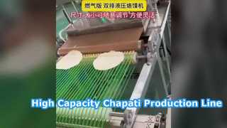 Chapati-Produktionslinie